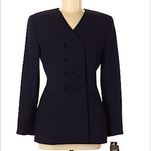 *NWT* Kasper A.S.L. Jacket in Navy